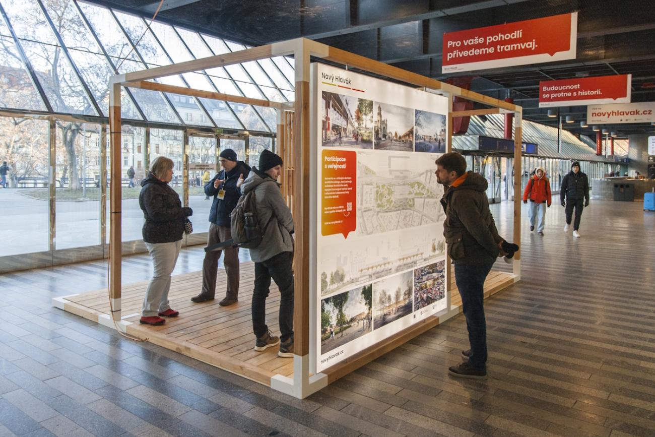 Nový Hlavák konzultační stánek 